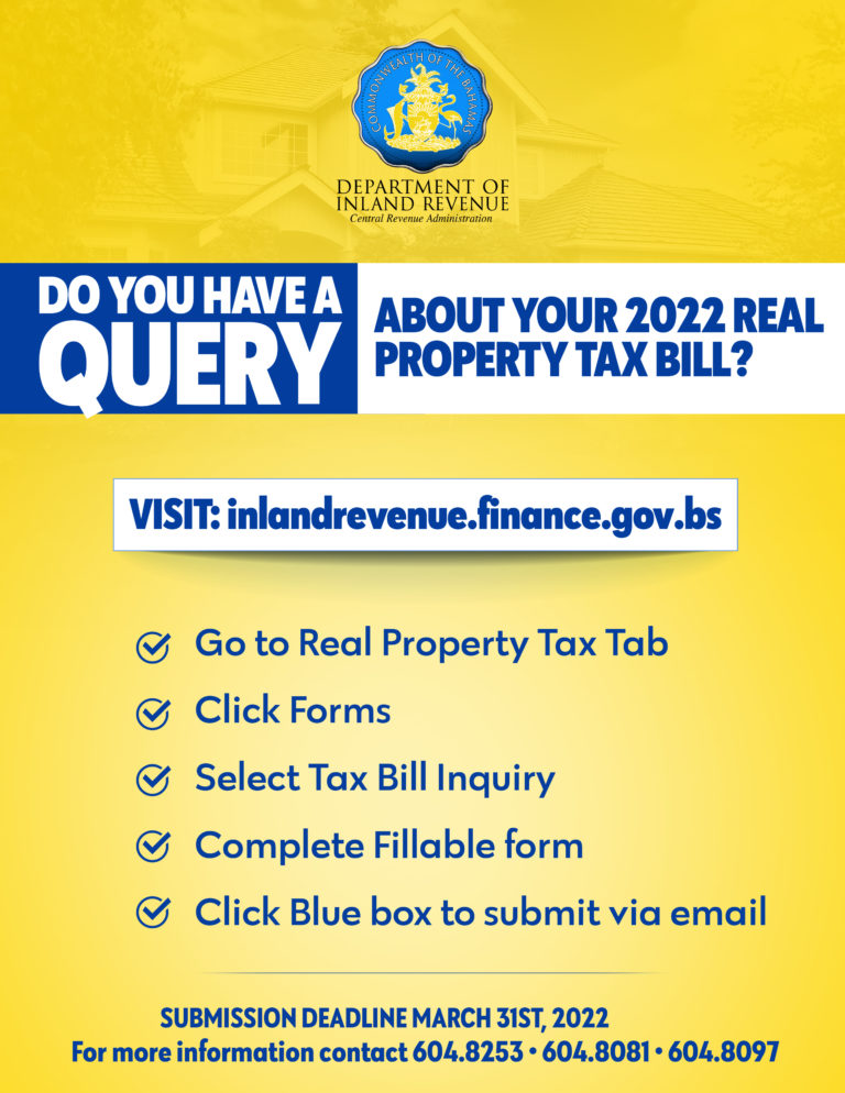 REAL PROPERTY TAX Department of Inland Revenue